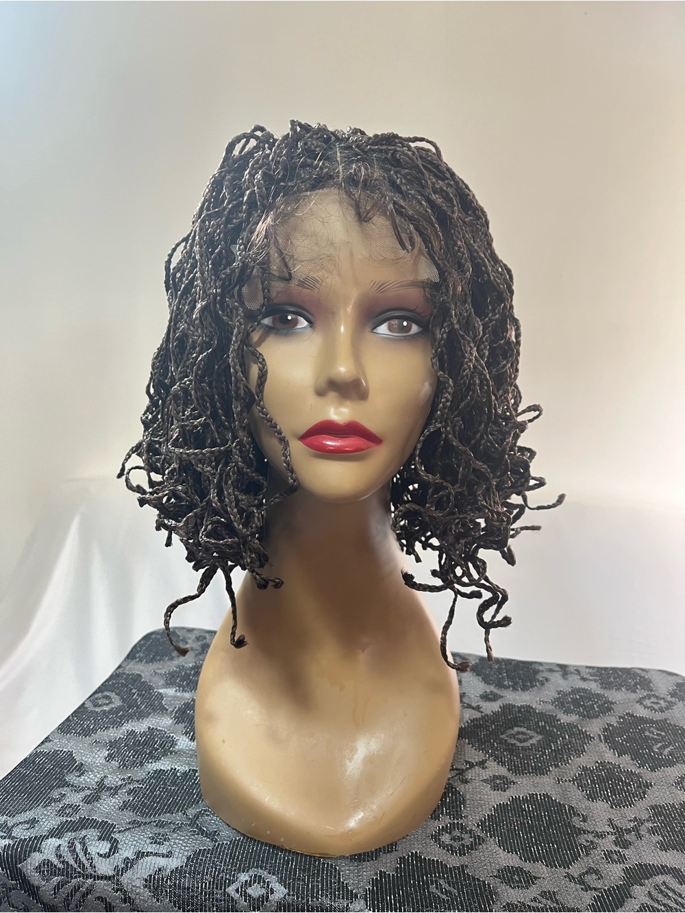 SOKU Twist Box Braided Wigs.  Color Brown